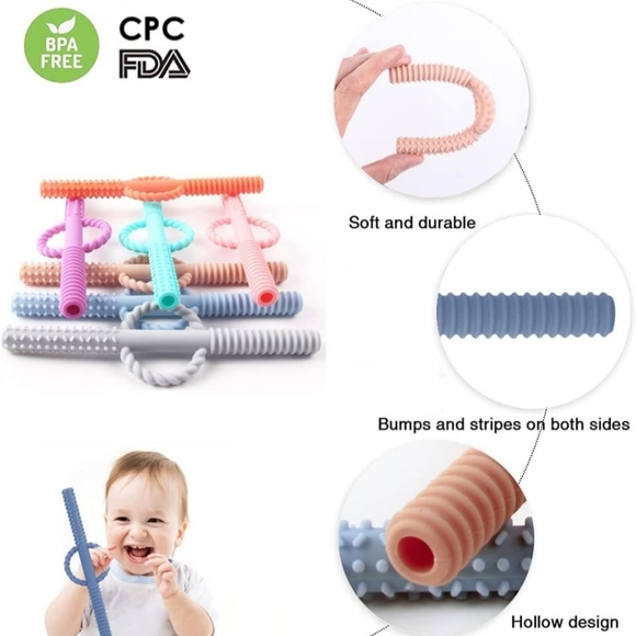 NEW Baby Teether Toys - TV Remote Control Shape Silicone Toddler Teething Toys - Picture 6 of 9